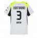 Maillot de foot Borussia Dortmund Waldemar Anton #3 Extérieur vêtements Femmes 2025-26 Manches Courtes
